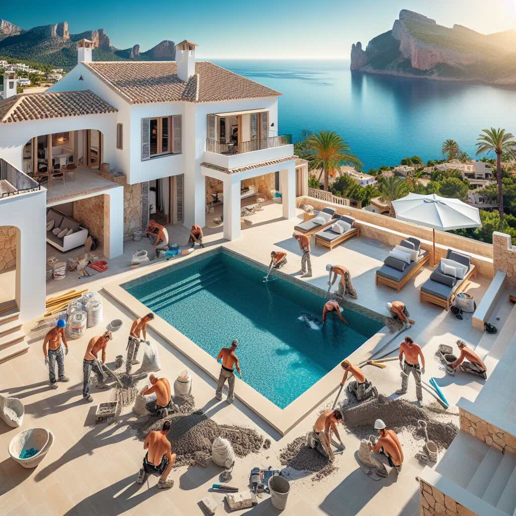 Construcción de piscinas en Palma de Mallorca para este 2024