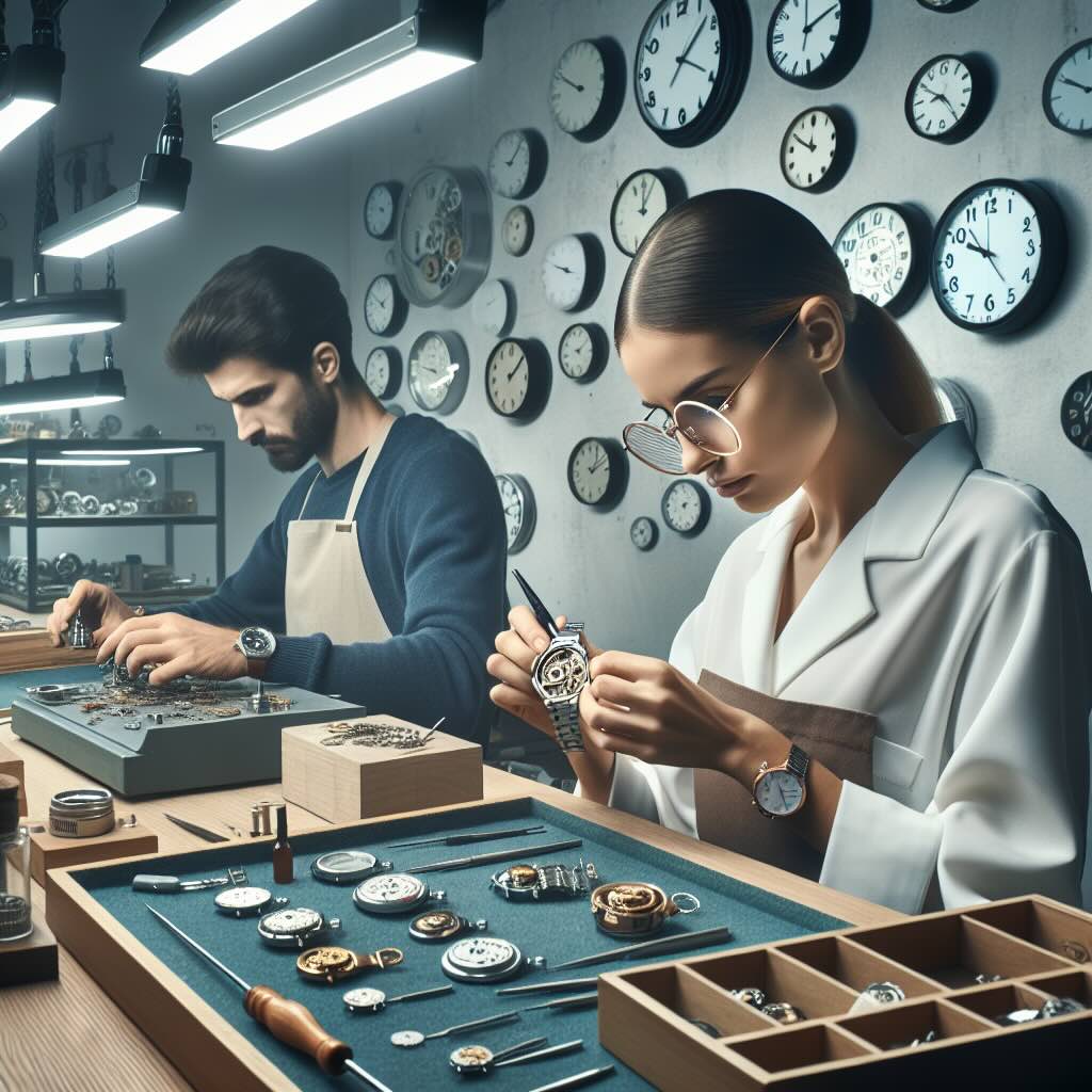 reparación de relojes en Madrid